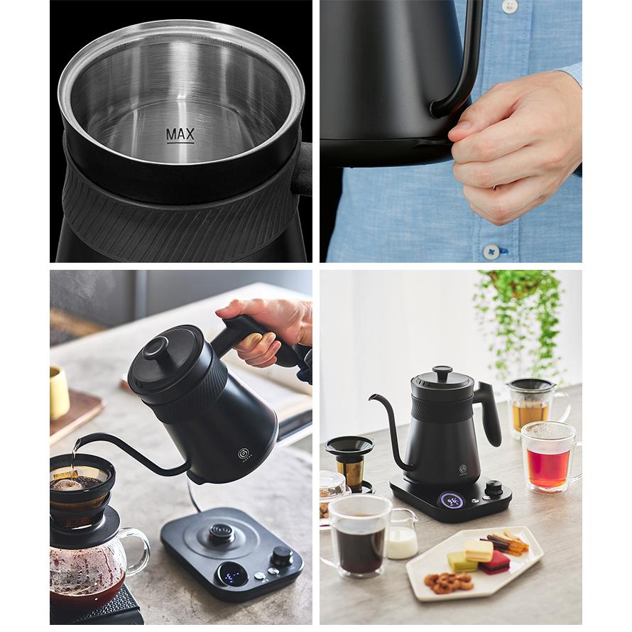 cores（コレス） フリータイムケトル C380 （0.8L 温度調節機能付き