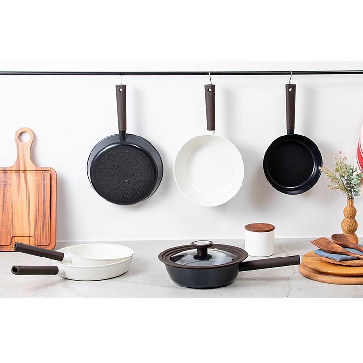 GLAMP. セラミックフライパン 20cm IH・ガス火対応 （GL-CF20 全面5層  