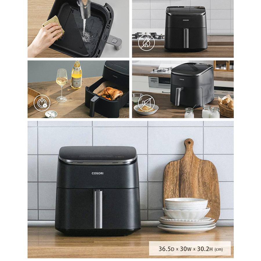 COSORI TurboBlaze 6.0L ノンフライヤー (CAF-DC601-KJP 9つの調理モード搭載 レシピ本付き 電気フライヤー) : SmartKitchen - 通販 - Yahoo!ショッピング COSORI TurboBlaze 6.0L ノンフライヤー (CAF-DC601-KJP 9つの調理モード搭載 レシピ本付き 電気フライヤー) : SmartKitchen - 通販 - Yahoo!ショッピング