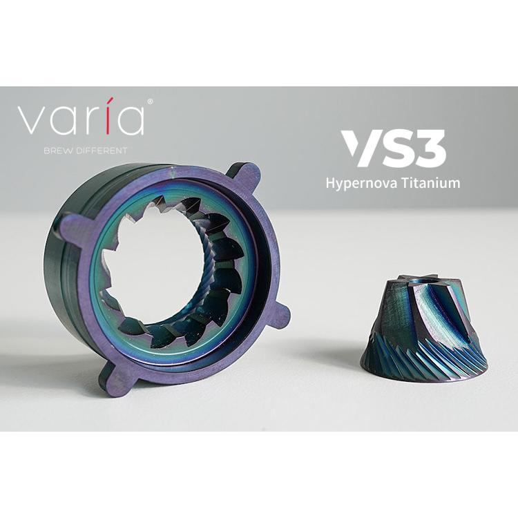 Varia Varia Burr 第二世代 VS3専用替刃 ハイパーノヴァ チタニウム 