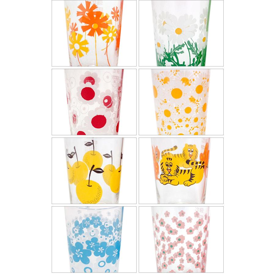 ADERIA アデリアレトロ 中コップ8 選べる6個セット 200ml （昭和レトロ