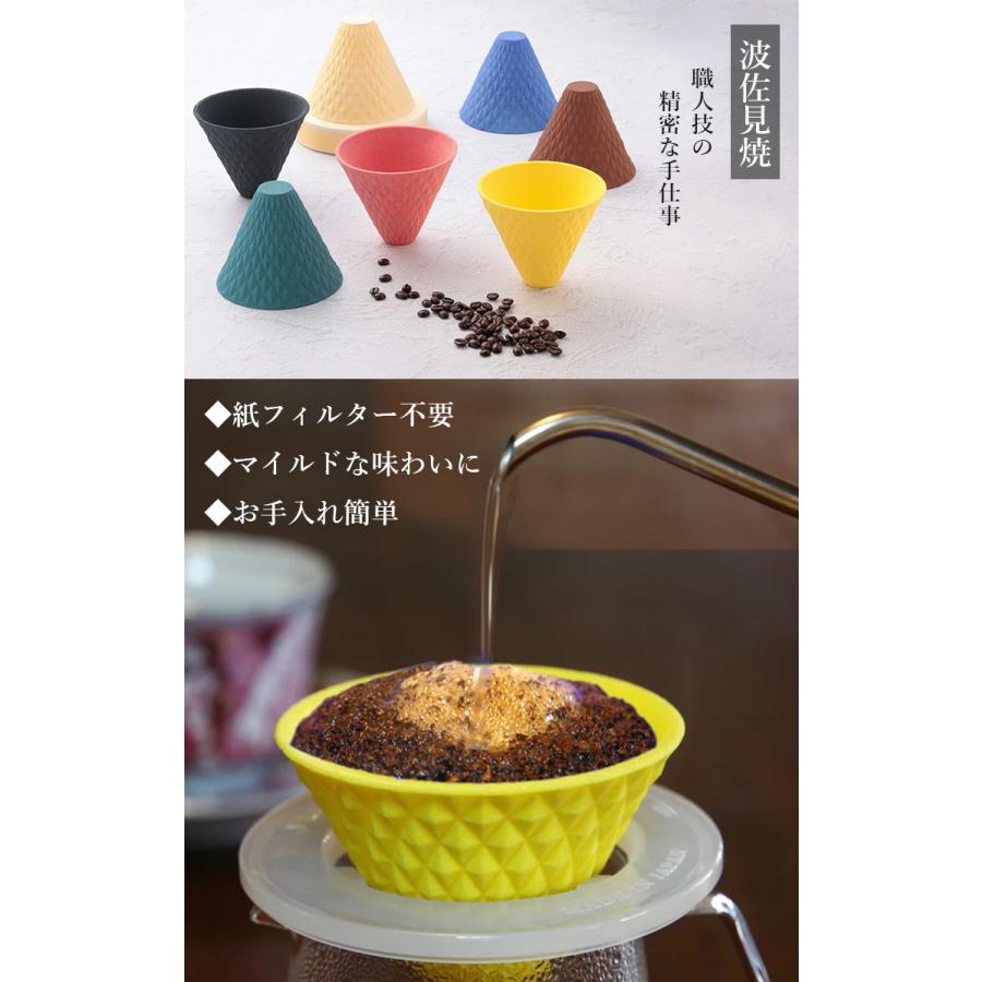 波佐見焼 ekubo one drip セラミックコーヒーフィルター（1杯用） 保護