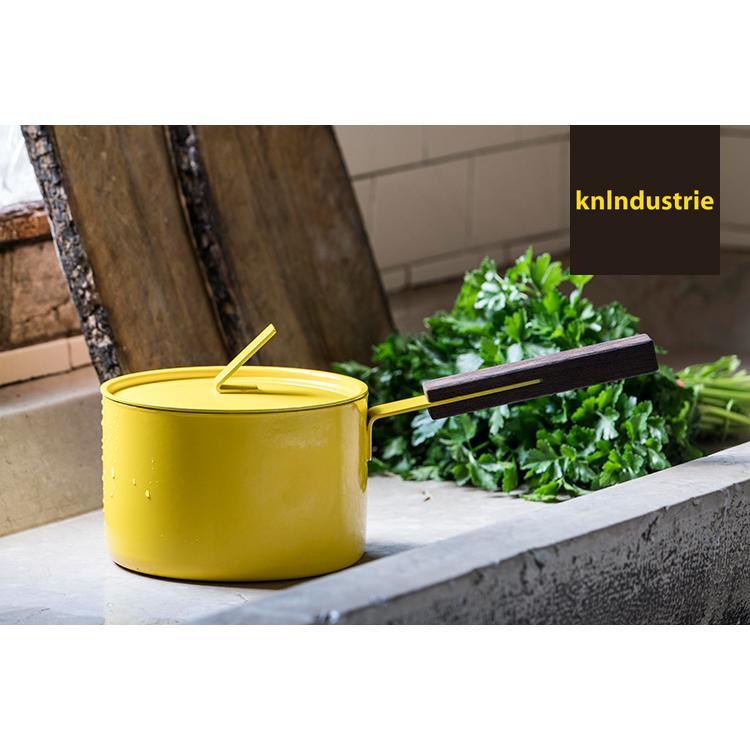 新品未開封　ケーエヌインダストリー　黄色いソースパン16cm knindustrie（ケイエヌインダストリー） THE SAUCEPAN 黄色いソース
