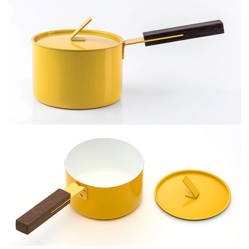knIndustrie THE SAUCEPAN 黄色いソースパン　16cm knindustrie（ケイエヌインダストリー） THE SAUCEPAN 黄色いソース