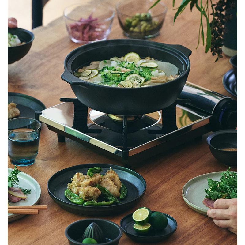 KINTO（キントー） KINTO KAKOMI 直火土鍋 2.5L （3〜4人用 浅型 直火