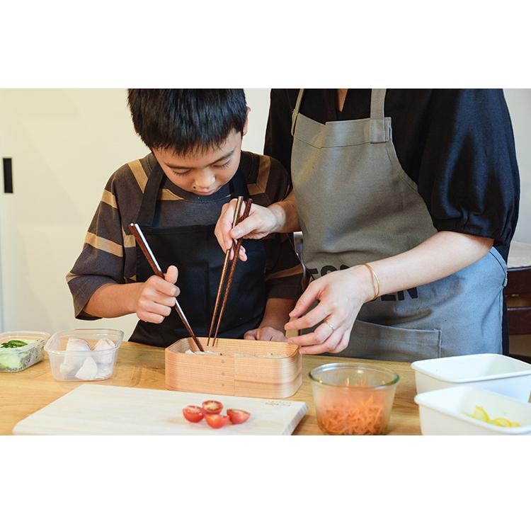 ASAKURA 三ツ星弁当箱 スリム（500ml） （曲げわっぱ まげわっぱ