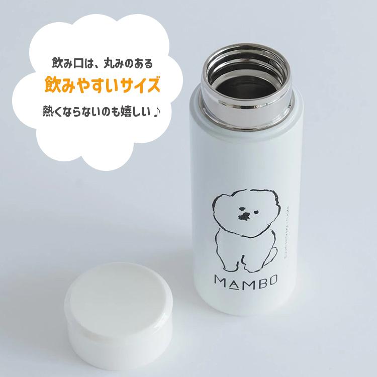 MAMBO CLASLA ステンレススリムボトル 300ml(M) （軽量125g 保温保冷
