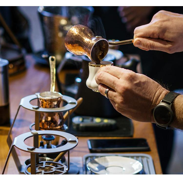 トルコアンティークコーヒーイブリックＤ Amazon | 日本製 銅イブリック 小：110cc ［トルコ式コーヒー