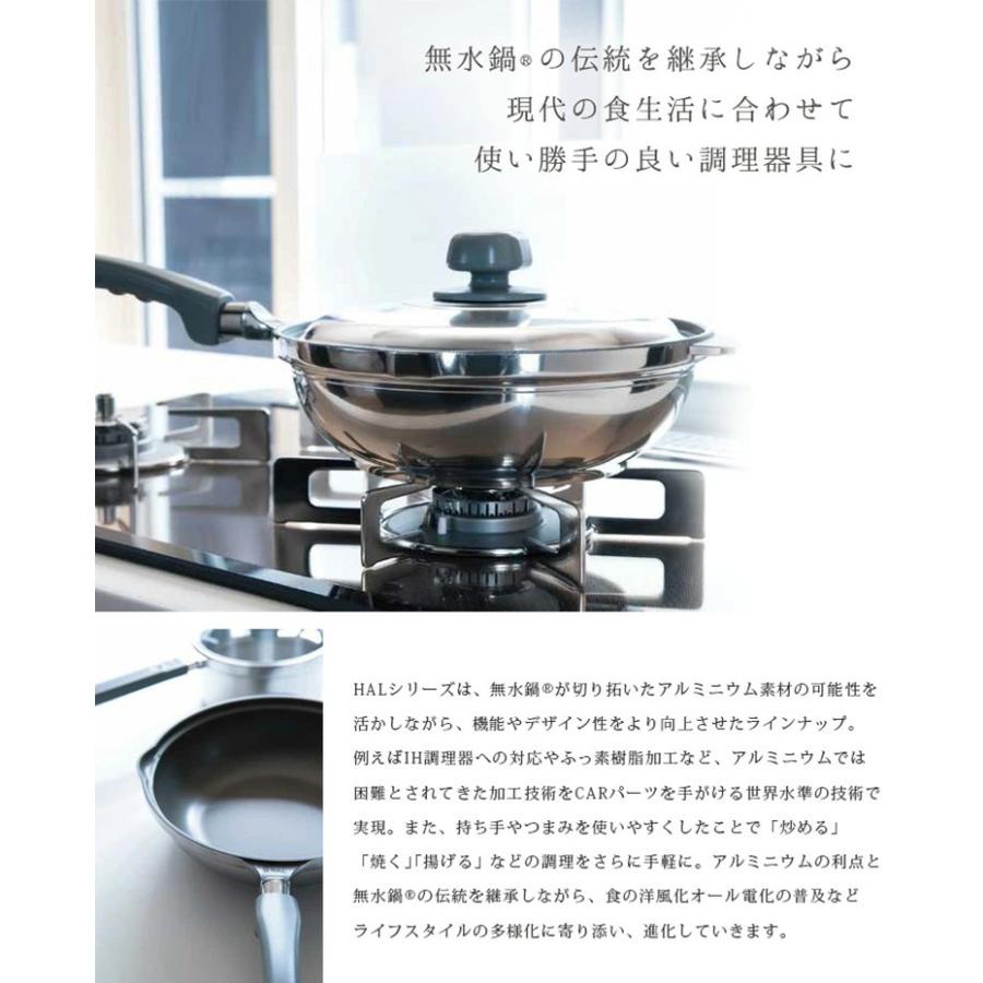 HAL Series 無水鍋 ホームパンらいと（オール） （26cm 5合炊 日本製
