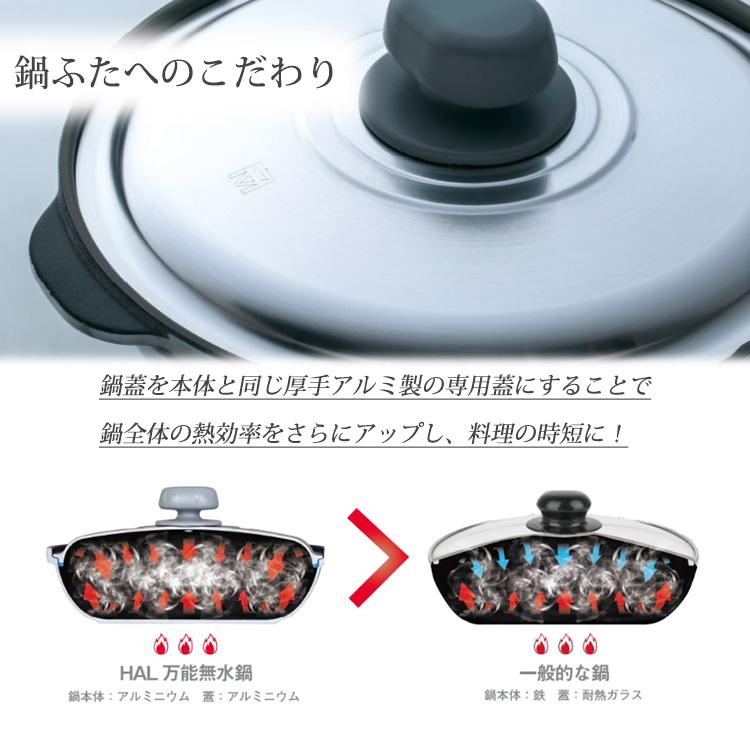 HAL Series 無水鍋 ホームパンらいと（オール） （26cm 5合炊 日本製