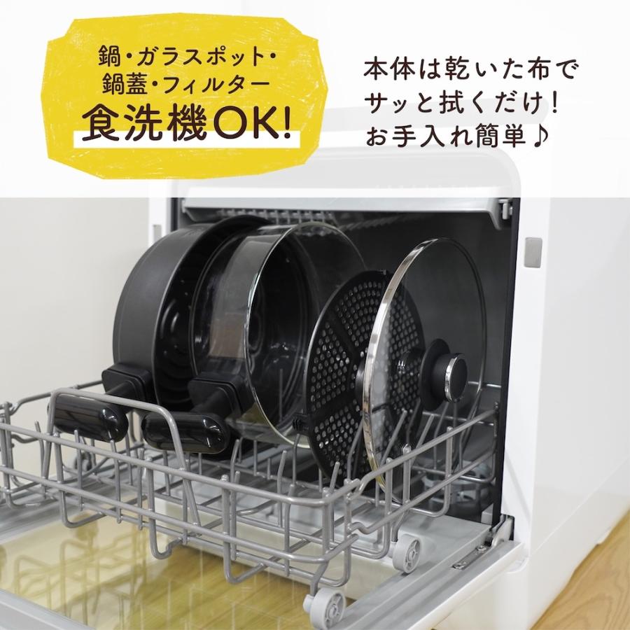 THANKO エアフライヤー フライ2バディ （電気式フライヤー 中が見える