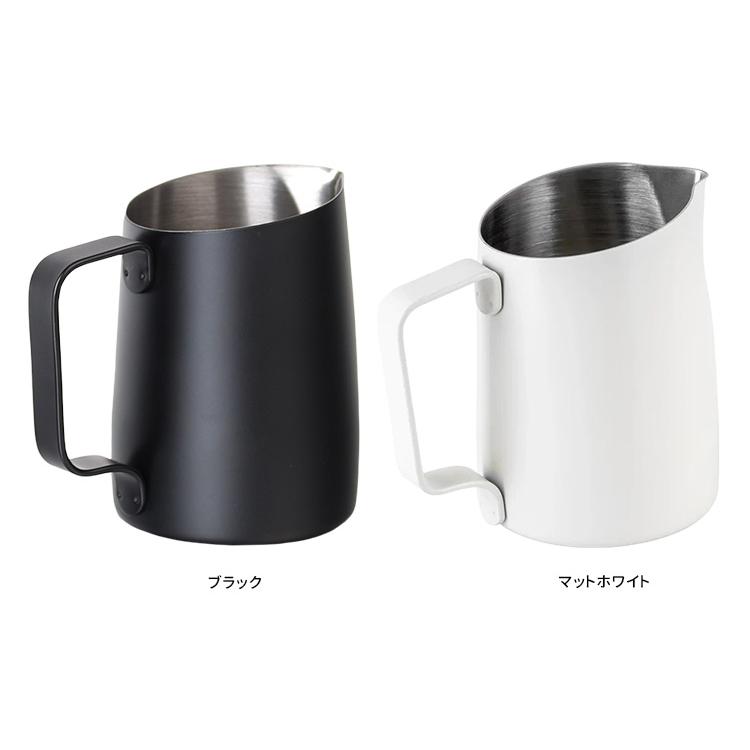 WPM ミルクピッチャー ラウンドスパウト 450ml （ミルクジャグ 180cc
