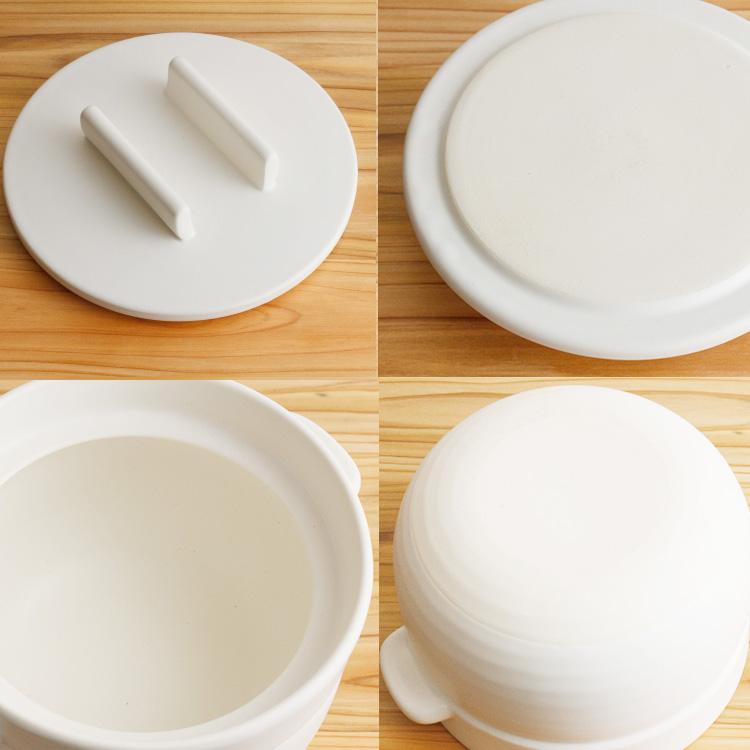 かもしか道具店 ごはんの鍋 5合炊き （日本製 土鍋 炊飯 調理器具