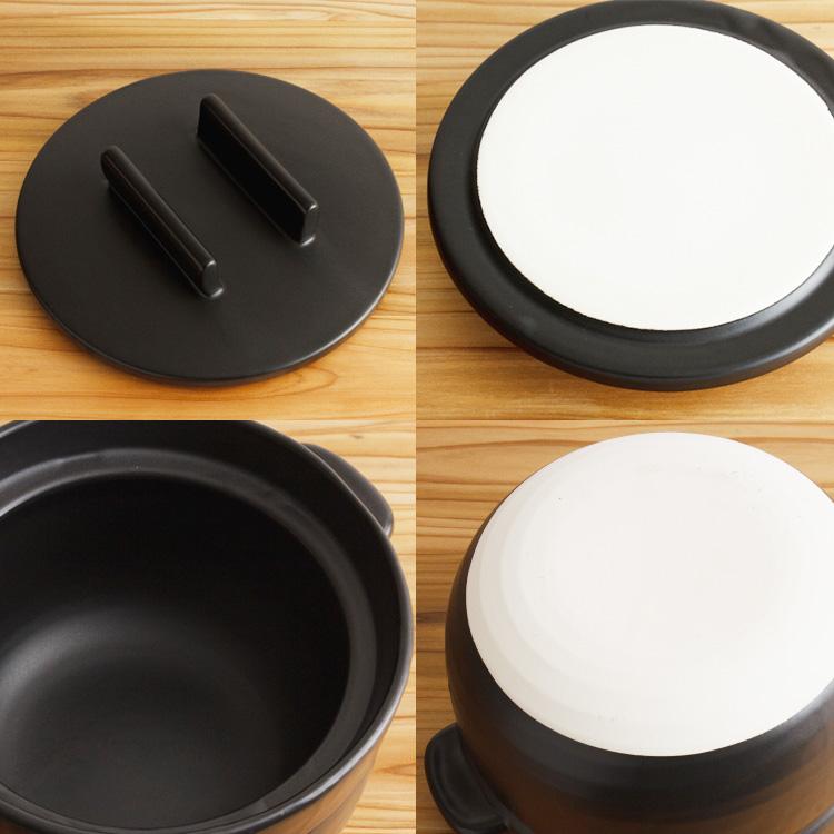かもしか道具店 ごはんの鍋 5合炊き （日本製 土鍋 炊飯 調理器具
