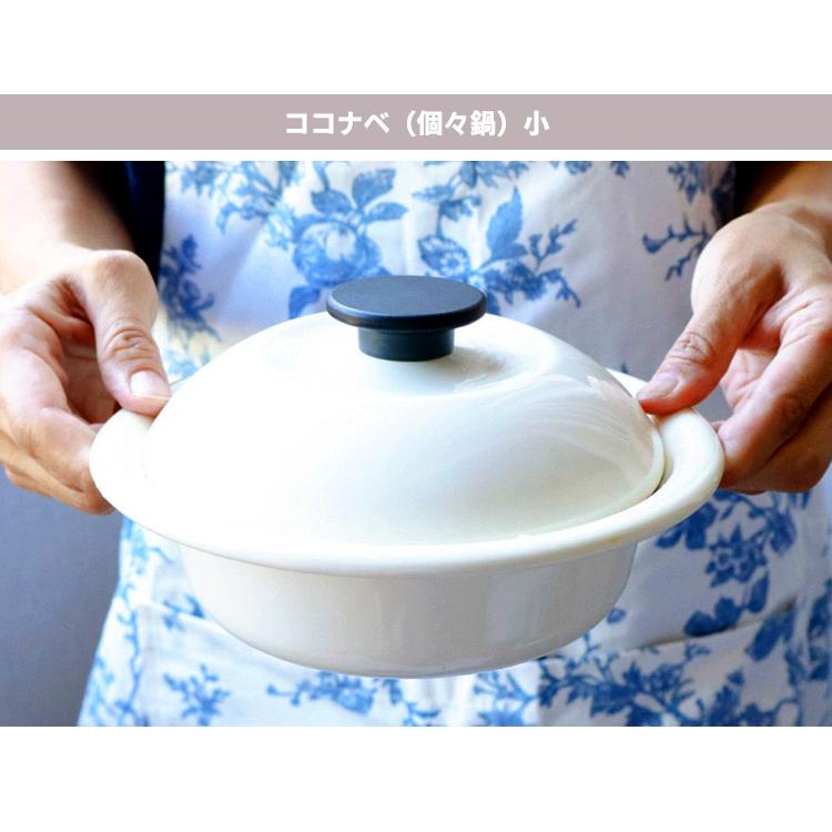 野田琺瑯 ココナベ せいろセット 小 19cm せいろ1段 （0.72L ガス・IH