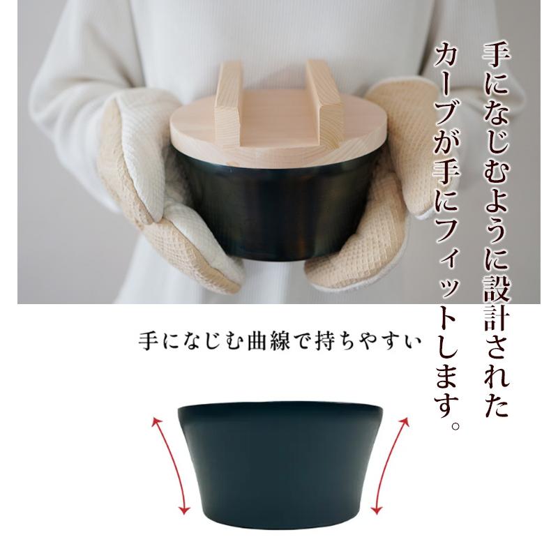 お米炊くパン （藤田金属 鉄製炊飯鍋 鉄鍋 直径18cm 日本製 3合炊 IH