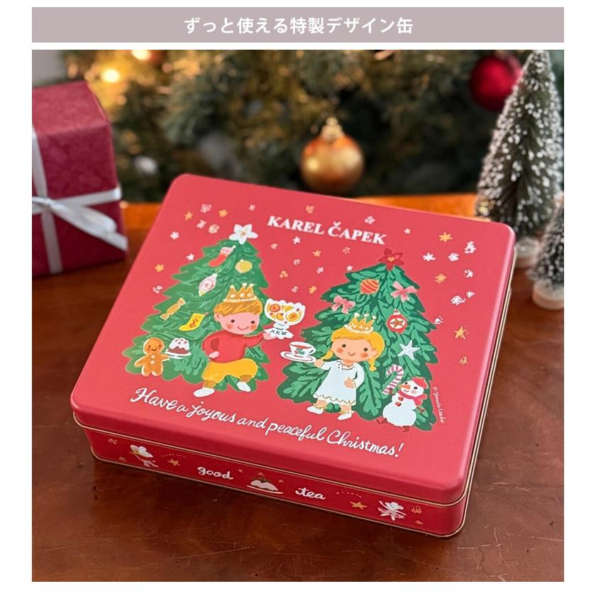 カレルチャペック（Karel Capek） クリスマスアドベント缶 25P ティー