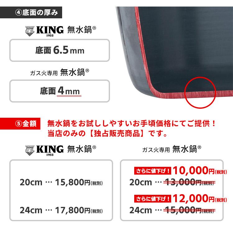 無水鍋（MUSUI） ＼当店独占販売商品／ 無水鍋 24cm ガス火専用 軽量