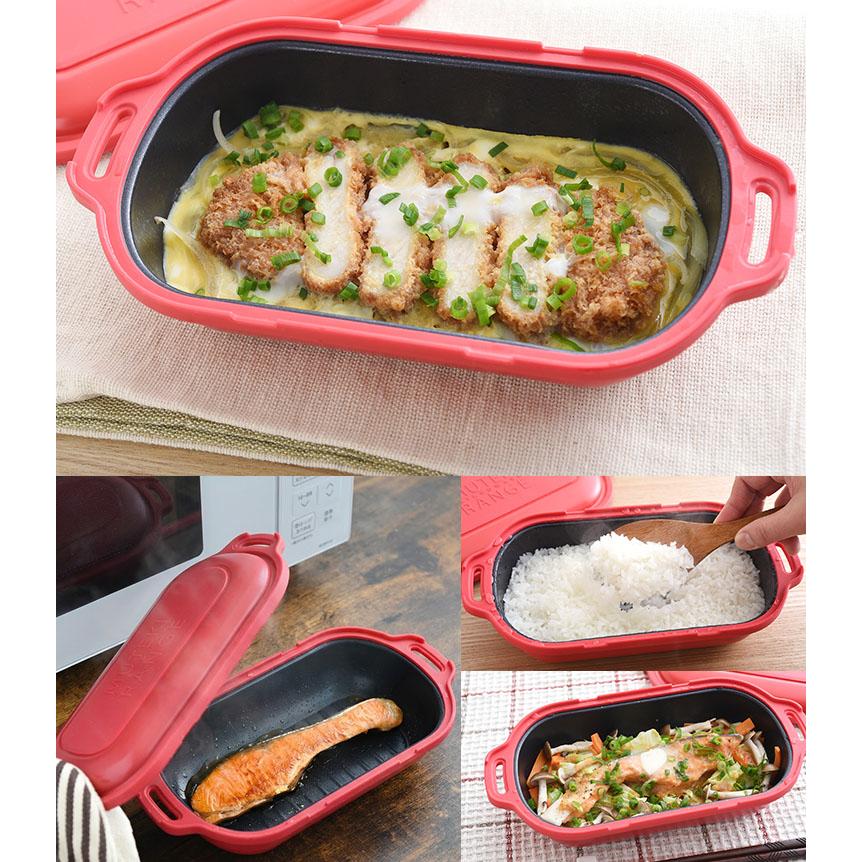 ムテキレンジ 電子レンジ調理器具 （時短 レジェンド松下 焼き魚 炊飯