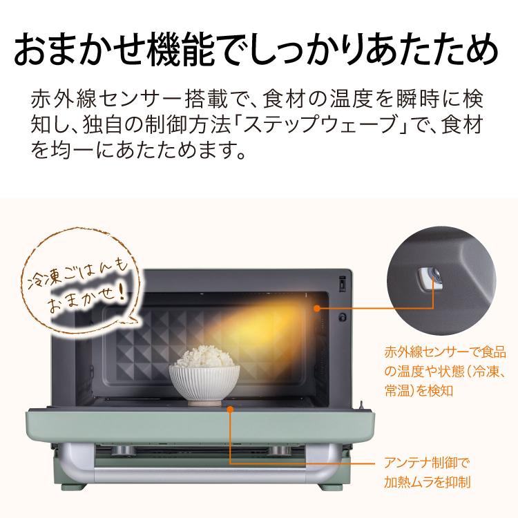 アラジン グラファイトオーブンレンジ AEM-G14A （Aladdin AEMG14A オーブンレンジ オーブン レンジ グリル レシピ付 発熱が早い）メーカー直送の画像