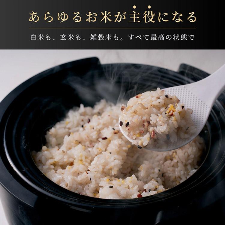 SOUYI カマノ 土鍋炊飯器 SY-153 4合炊き （ソウイ 電気炊飯器 純陶