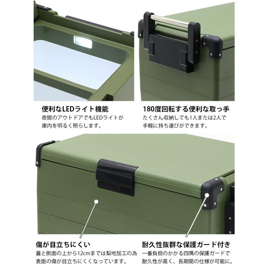 RELICIA 車載冷凍冷蔵庫 RLCーCF40 コンプレッサー式 40L 小型 アウトドア ポータブル TOHO メーカー直送 海外×の画像