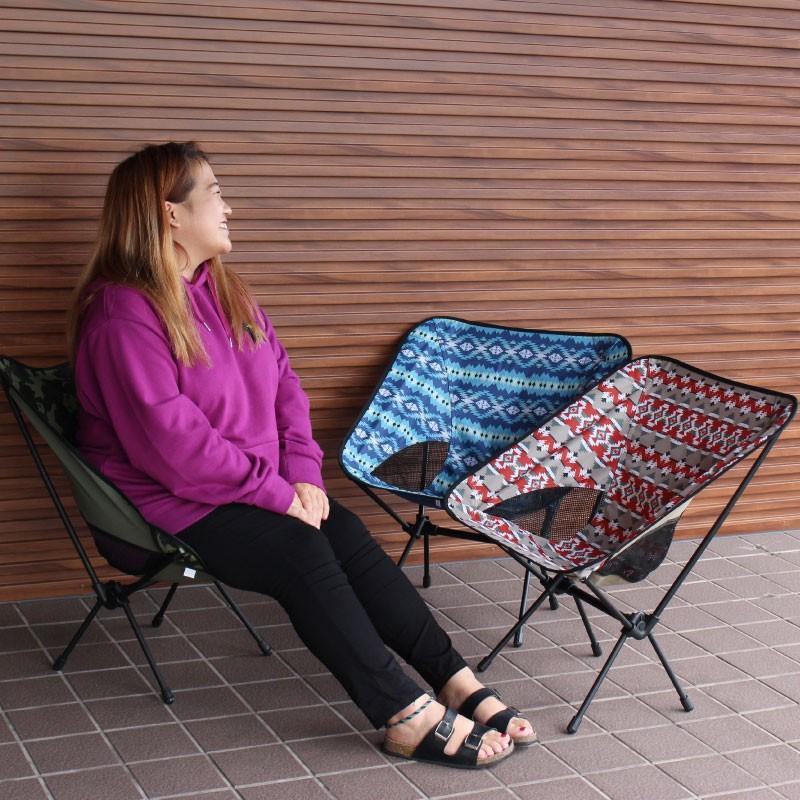 キャンピングチェア アウトドア 持ち運び レジャー 椅子 イス 軽量 折りたたみ ヒロ・コーポレーション デザインキャンピングチェア 折りたたみイス