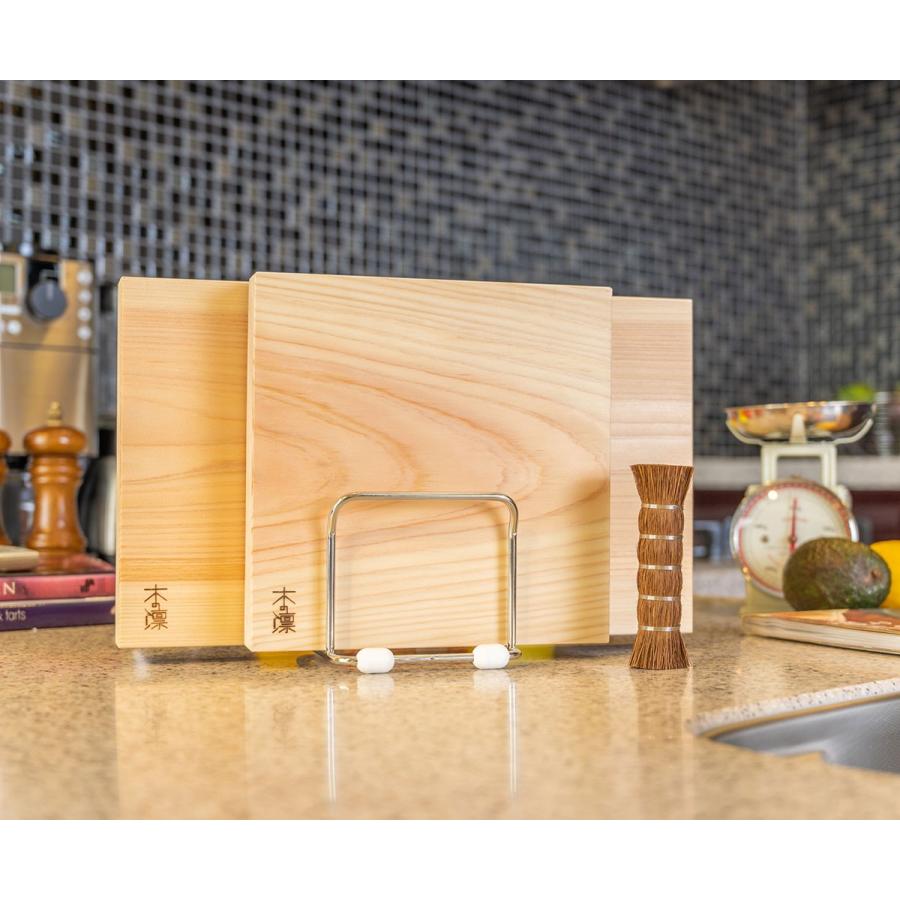 まな板立て) 木凛 極厚用まな板スタンド 2枚立て ステンレス製