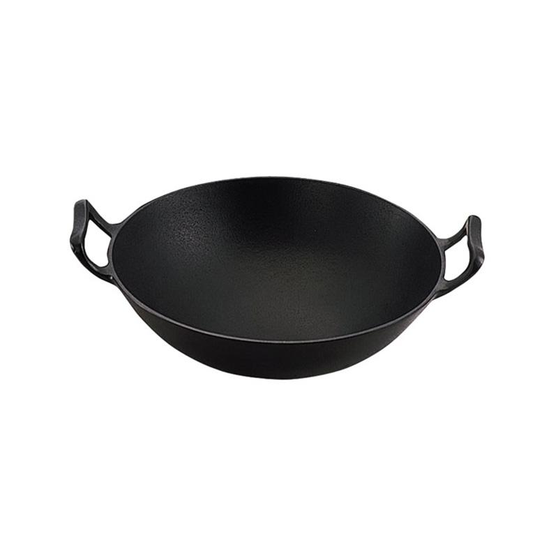 新中華鍋（30cm） 南部鉄器 : スマートレジャーYahoo!店 - 通販