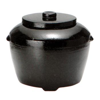 火消しつぼ キンカ ダルマ火消 (黒) 大 (C12-1) : スマートレジャー