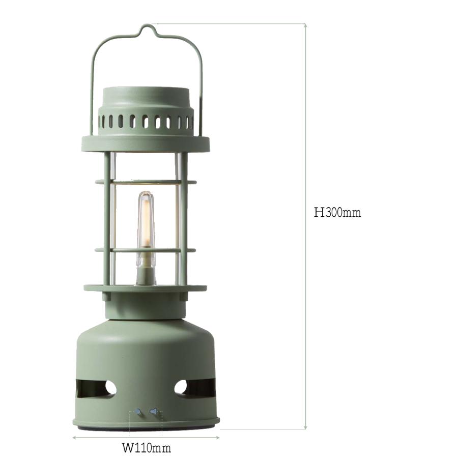 ランタン スタンド おしゃれ ケース付き Bluetooth 音楽 充電式 防災
