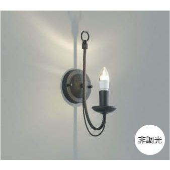 ブラケットライト ウォールライト LED LEDランプ交換可能型  電球色 白熱球40W相当Ｘ1灯 クラッシック ロウソク形LED電球付 リビング