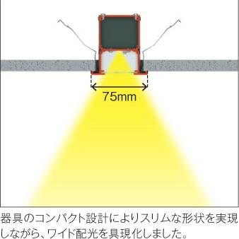 コイズミ照明 KOIZUMI キッチンライト LED 天井照明 昼白色 ON-OFF