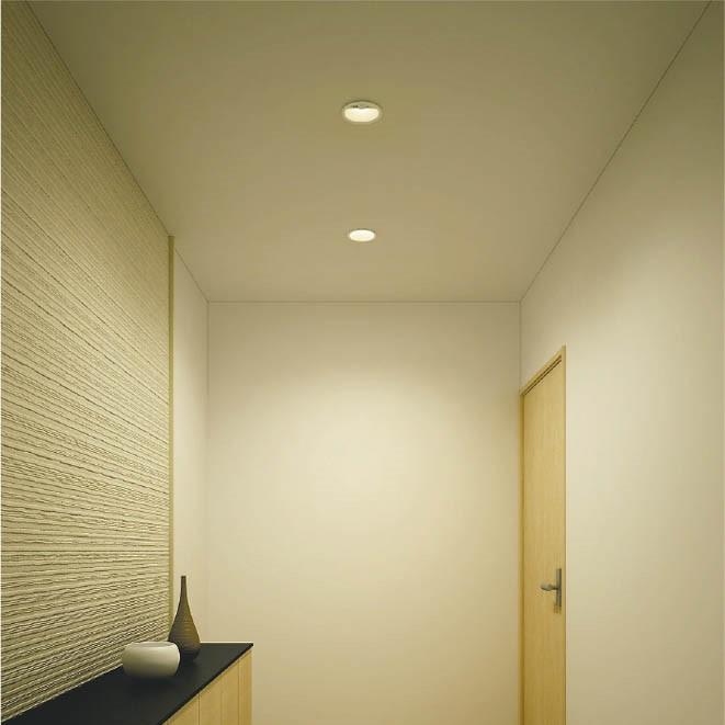 KOIZUMI（コイズミ） ダウンライト 人感センサー 100φ LED 温白色 屋外