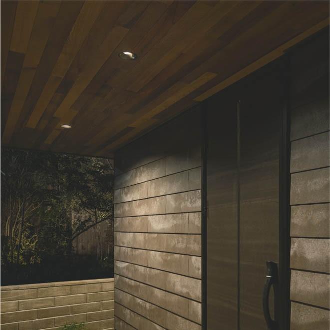 KOIZUMI ダウンライト 人感センサー 100φ LED 温白色 屋外 防水