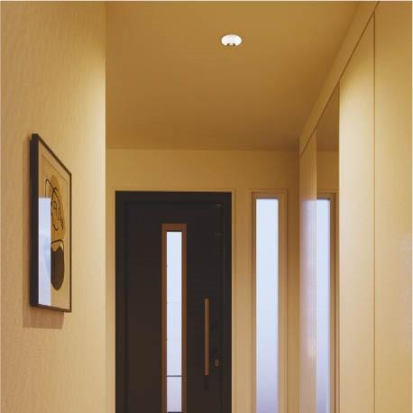 KOIZUMI（コイズミ） ダウンライト 人感センサー 100φ LED 電球色 屋外