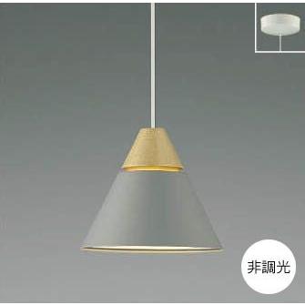ペンダントライト照明器具 LED 洋室・リビング・ フランジ式 オレンジ色の光 電球色 メープル マット ライトグレー 木飾り 間接光 シンプル