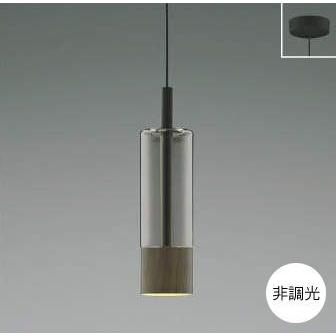 ペンダントライト LED ガラス リビング・ フランジ式 オレンジ色の光 電球色 ガラス 透明 天然木 ウォールナット 黒色 モダン 木目