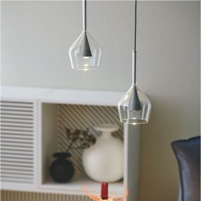 コイズミ照明クリアガラスペンダントライトダクトレール付きライト3つ AP54873 AP54877 コイズミ製ペンダントライト | ペンダントライト