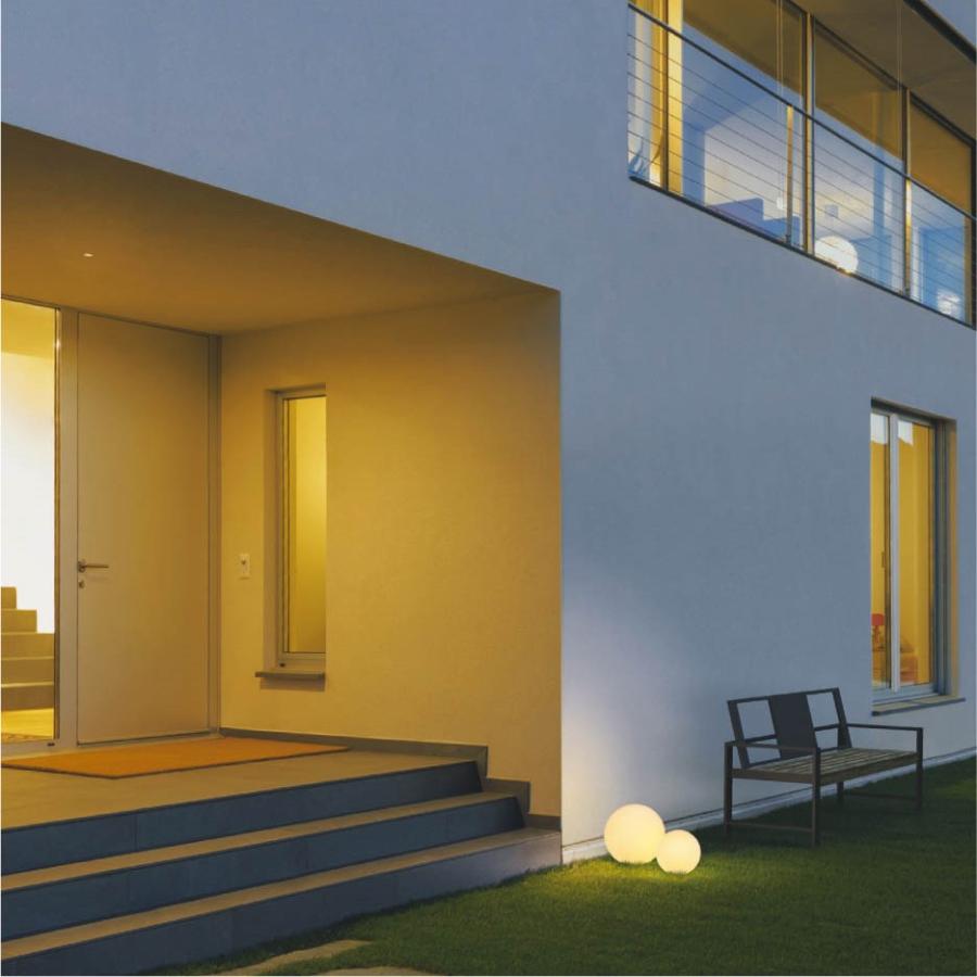外灯 スタンドライト LED 屋外 防水 防雨型 LEDランプ交換可能 白熱球100W相当 非調光_1