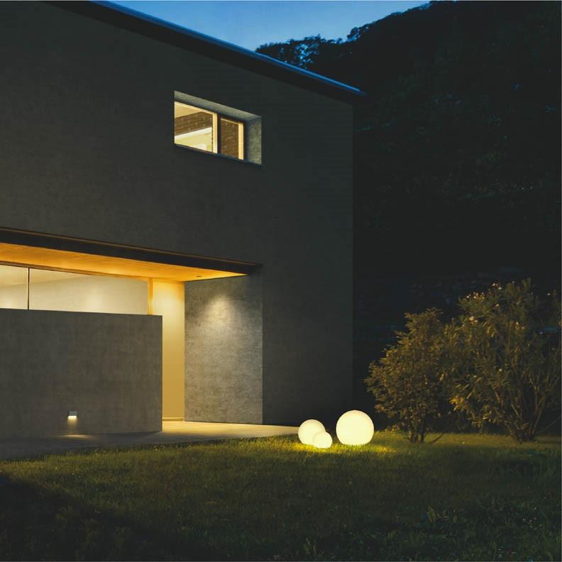 外灯 スタンドライト LED 屋外 防水 防雨型 LEDランプ交換可能 白熱球100W相当 非調光_3