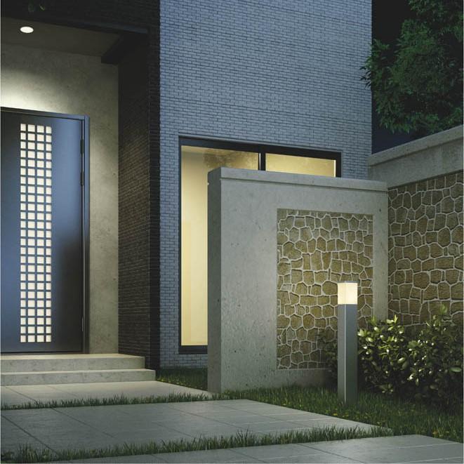 コイズミ照明 外灯 LED外灯 自動点滅器付 屋外 防水 防雨型 LEDランプ交換可能 白熱球60W相当 非調光 : Smart Light ...