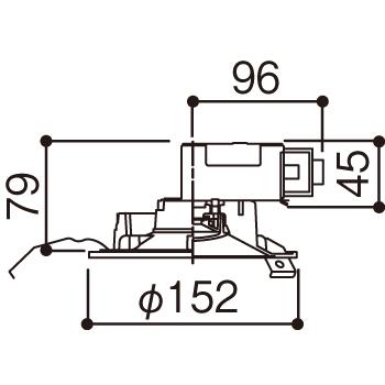 Panasonic（パナソニック） ダウンライト 125φ埋込穴 一般型125mm LED