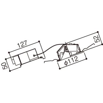 Panasonic（パナソニック） ダウンライト 100φ埋込穴 傾斜天井用 LED