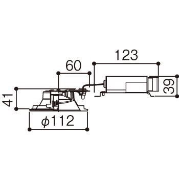 パナソニック　ダウンライト 天井埋込型　新品！　11個　専用 Panasonic 電球交換型LEDダウンライト 天井埋込型 LED対応