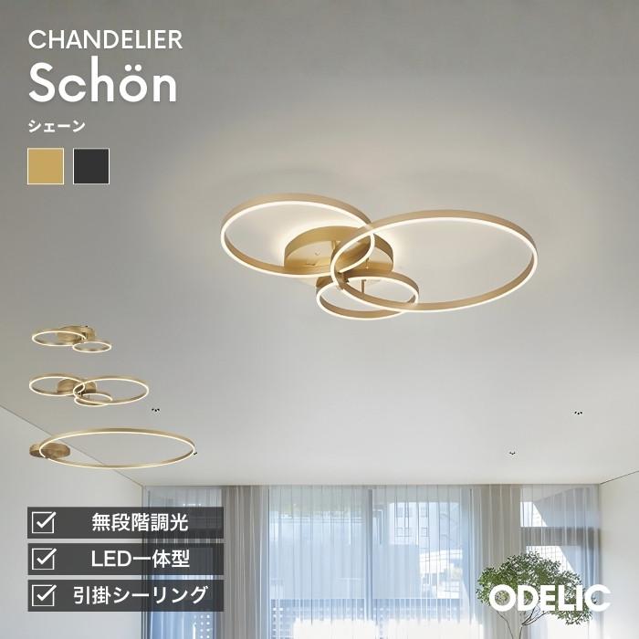 ODELIC（オーデリック） シャンデリア 北欧 リングデザイン 天井照明