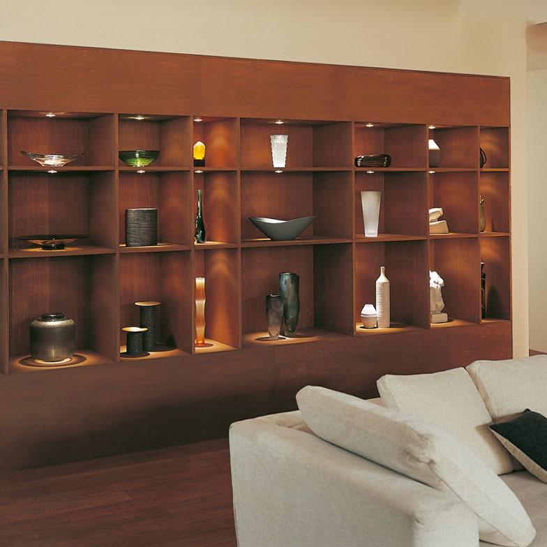 ダウンライト 50φ埋込穴 LED内蔵  電球色 暖かみのあるオレンジ色の光 調光不可 電源装置・接続線別売 棚下面取付専用 | ODELIC | 02