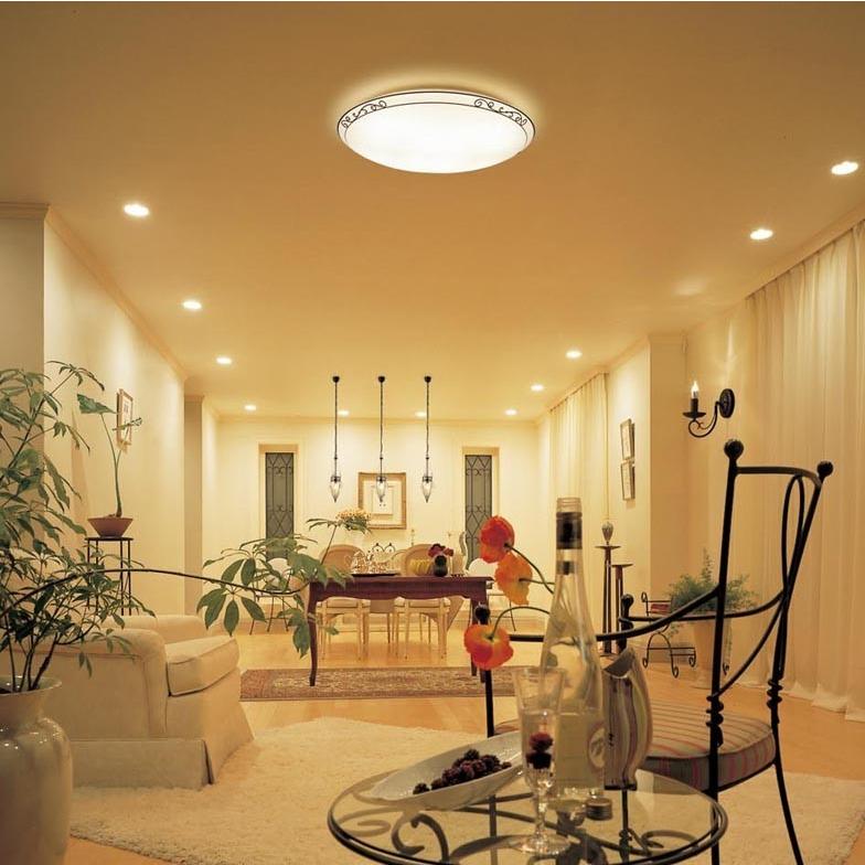 シーリングライト天井 照明器具 LED おしゃれ 6畳 リビング 寝室 スマートフォンで操作 Bluetooth ロートアイアン リモコン別売 調光 調色 調光 調色
