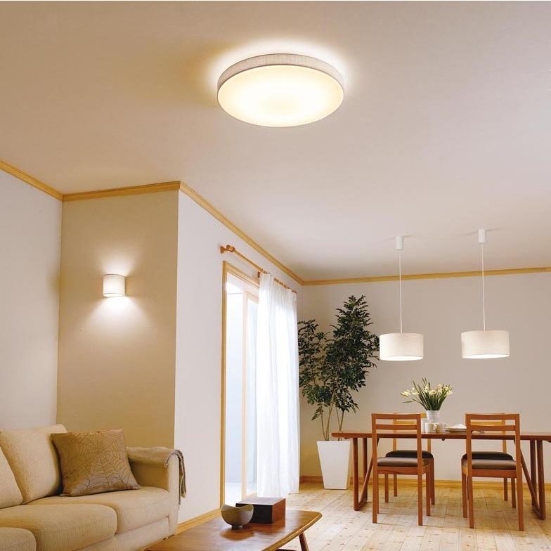  シーリングライト天井 照明器具 LED おしゃれ 10畳 リビング 寝室 スマートフォンで操作 Bluetooth 布セード リモコン別売 調光 調色