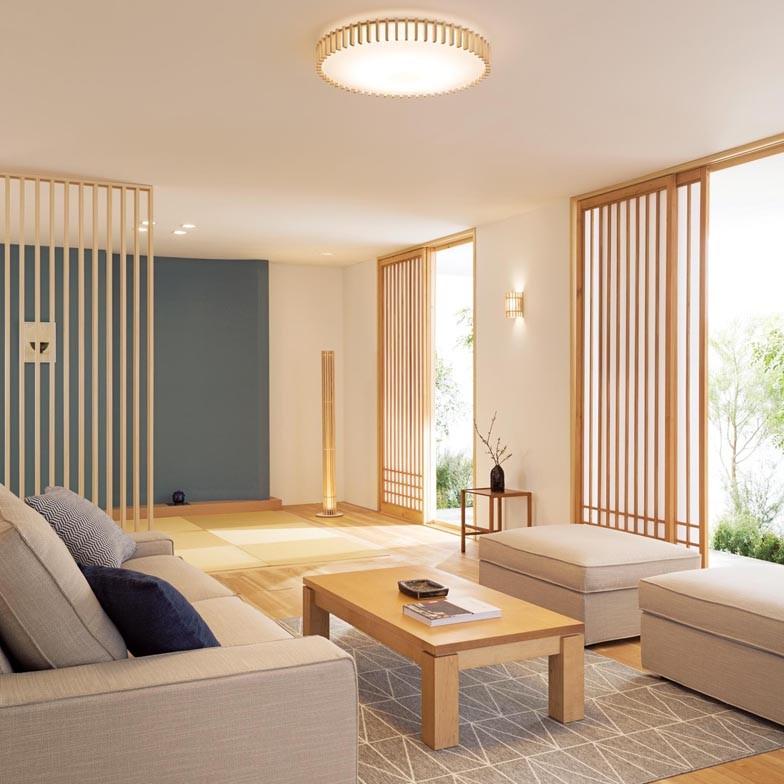 オーデリック　シーリングライト　6〜8畳用　木目　和室　和モダン　ナチュラル 楽天市場】シーリングライト 6畳 8畳 10畳 12畳 縦格子 木